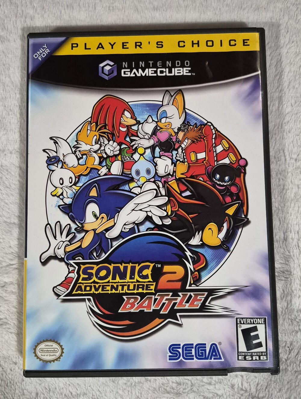 Sonic Adventure 2: Battle - Nintendo GameCube CIB Excellent Condition Video Game